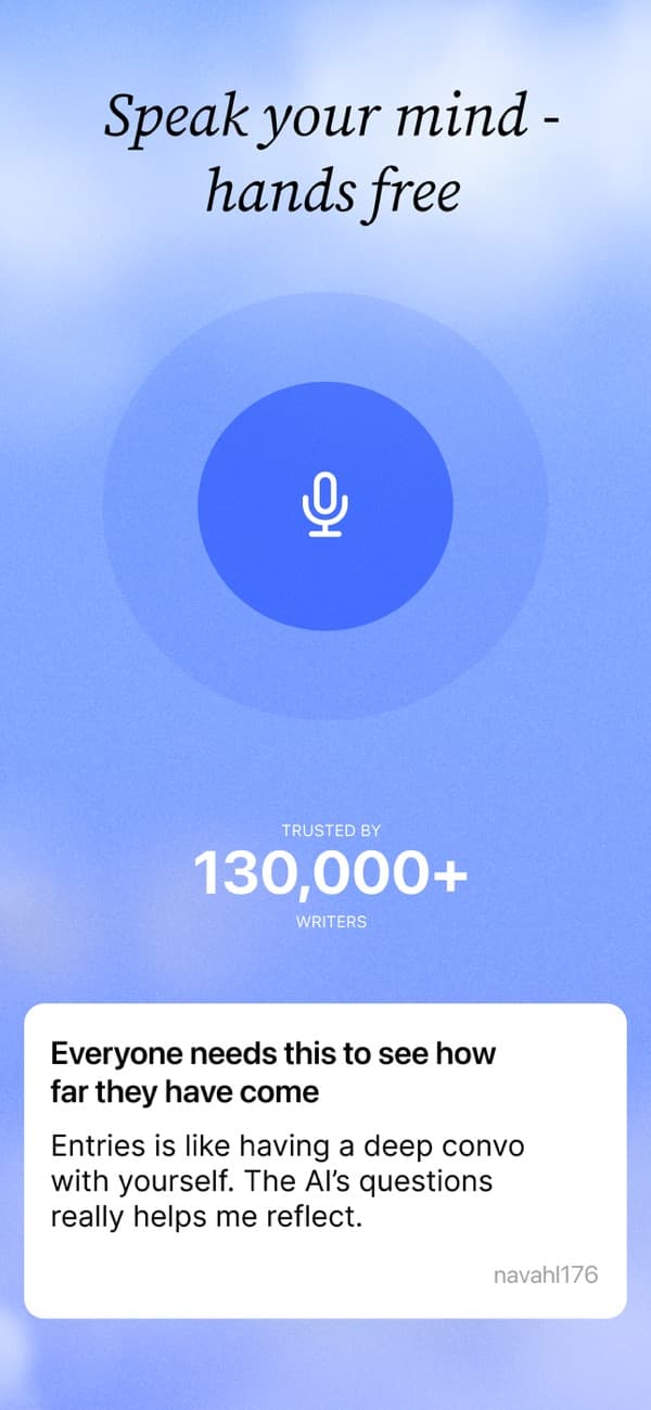 Entries reflection insights